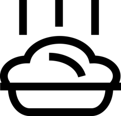 Plate And Food Outline Sticker Svg Vector, Free Vectors File